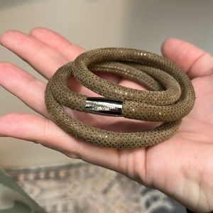 Brighton magnetic wrap woodstock bracelet